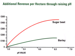 ALA liming yield benefit diagram